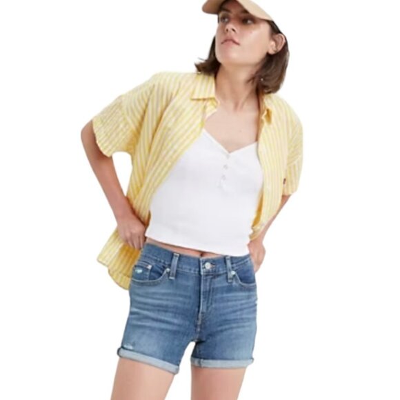 Levi's Mid-Length Jean Shorts - Picture 5 of 5